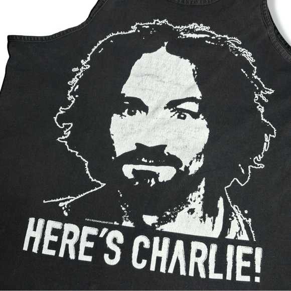 Charles Manson Tank Top - Picture 3 of 3